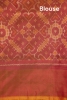 Pure Handloom Patola Ikat Silk Saree
